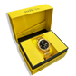 Invicta Men's Pro Diver Watch 15286 Gold Tone with Diamond Accents