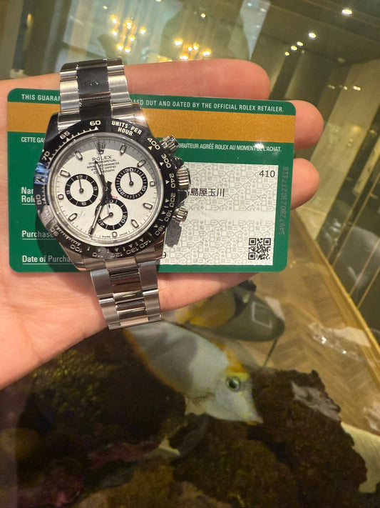 parte de pago rolex panda