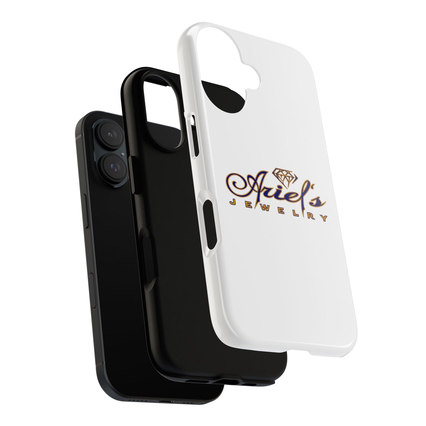 Elegant Jewelry Phone Case, Customizable Tough Case for iPhone, Durable Phone Cover, Perfect Gift for Jewelry Lovers, Fashion Accessory