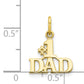 10K &num;1 DAD Charm