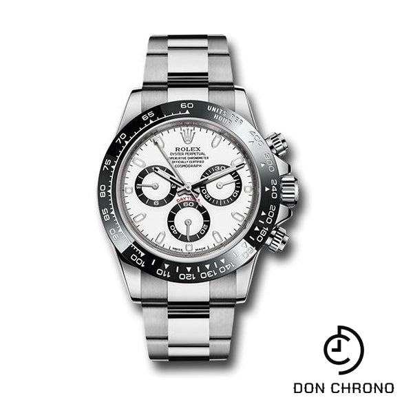 Reloj Rolex Steel Cosmograph Daytona 40 - Esfera de índice Panda blanco - 116500LN w