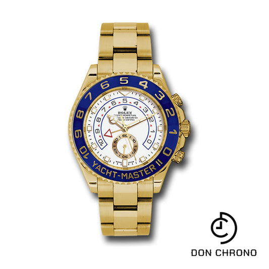 Reloj Rolex Yacht-Master II 44 de oro amarillo - Esfera blanca - 116688