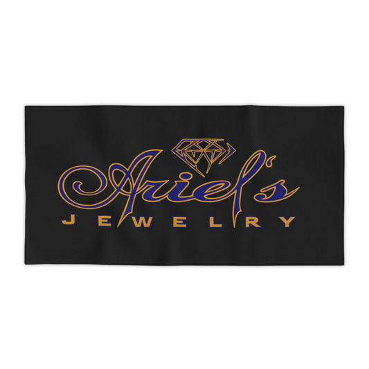 Ariel Jewelry Beach Towels for Jewelry Lovers - Perfect for Poolside, Summer Vacations, Gifts, Beach Days, and Spa Retreats