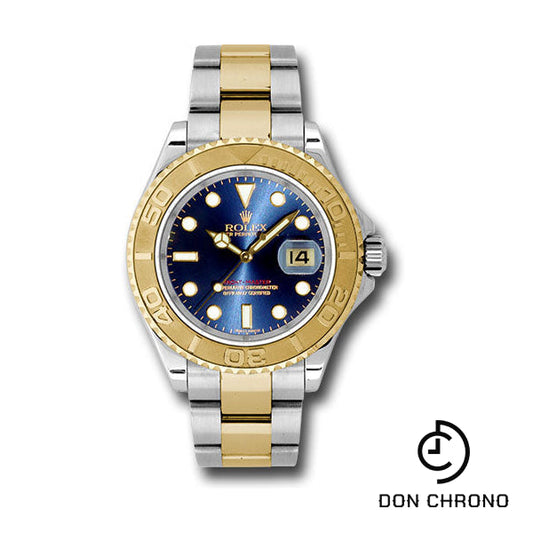 Reloj Rolex Yacht-Master 40 de acero y oro amarillo - Esfera azul - 16623 b