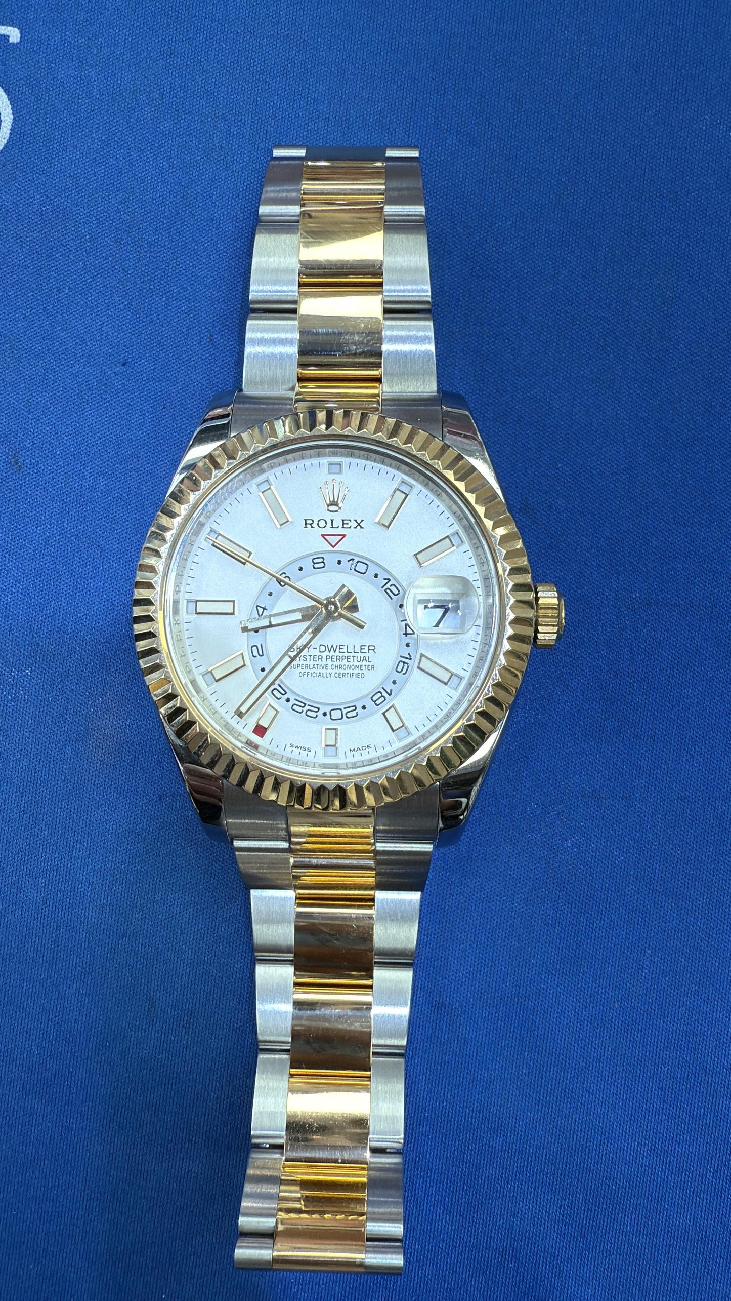 ROLEX TWO TONE SKY-DWELLER