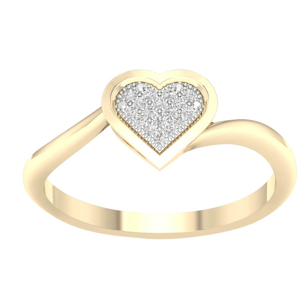 Elma Jewellery Titanium Wedding Ring With 9ct Gold Inlay & 0.02ct Diamond – 5mm Band, UK Sizes K-Z
