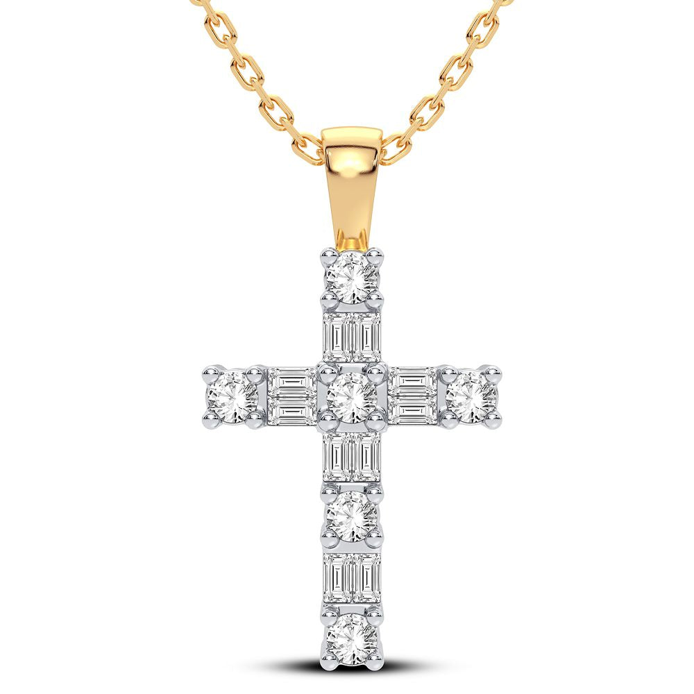 14K 0.25CT Diamond Pendant