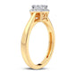 10K 0.25CT Diamond Ring