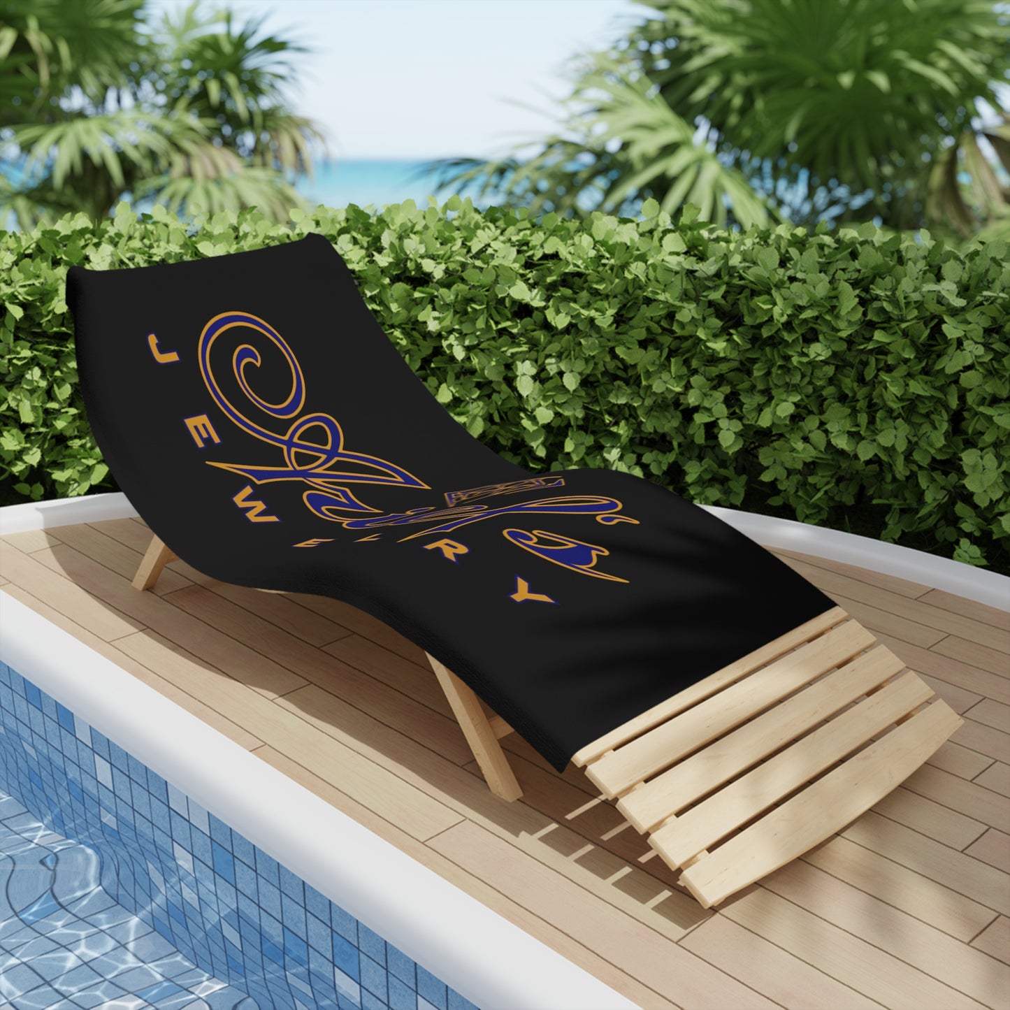 Ariel Jewelry Beach Towels for Jewelry Lovers - Perfect for Poolside, Summer Vacations, Gifts, Beach Days, and Spa Retreats