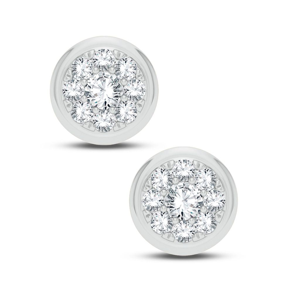 14K 0.25CT DIAMOND EARRING