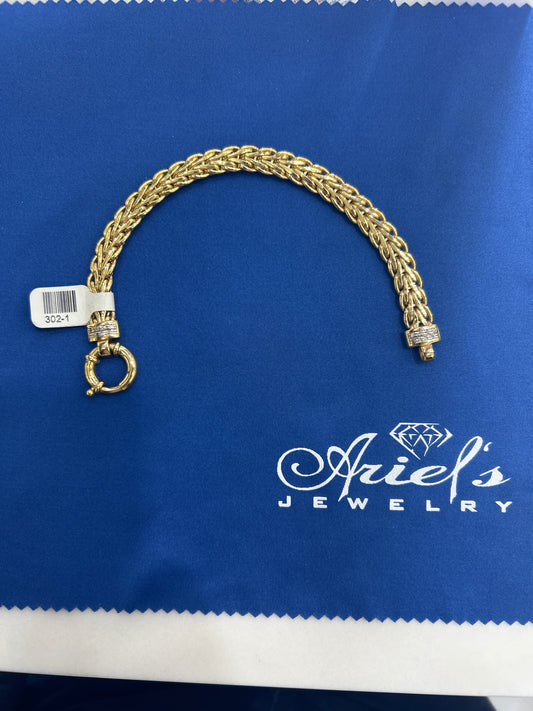 Bracelet Yellow Gold 14kt 12.86 DWT