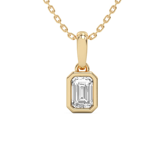 14K 0.50ct Lab Grown Pendant