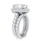 14K 5.00CT Certified Lab Grown Diamond Bridal Ring