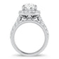 14K 5.00CT Certified Lab Grown Diamond Bridal Ring