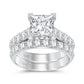 14K 5.00CT Certified Lab Grown Diamond Bridal Ring