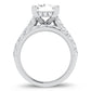 14K 5.00CT Certified Lab Grown Diamond Bridal Ring