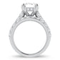 14K 5.00CT Certified Lab Grown Diamond Bridal Ring