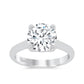 14K 3.00CT Certified Lab Grown Engagement Ring