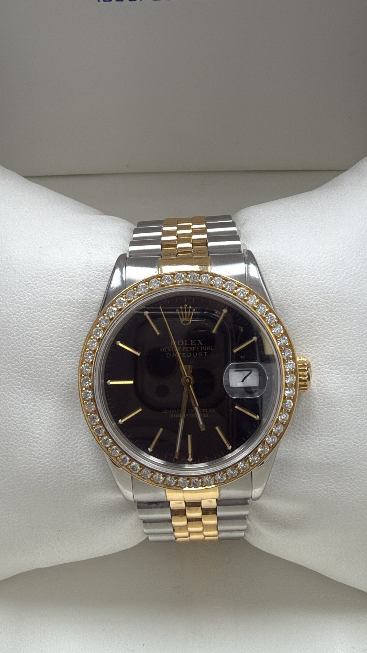 ROLEX DATE JUST MODELO 16013 TWO TONE