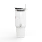 Personalized Insulated Travel Mug, 40oz - Perfect for Coffee Lovers, Gifts for Her, Customizable Drinkware, Birthday, Christmas