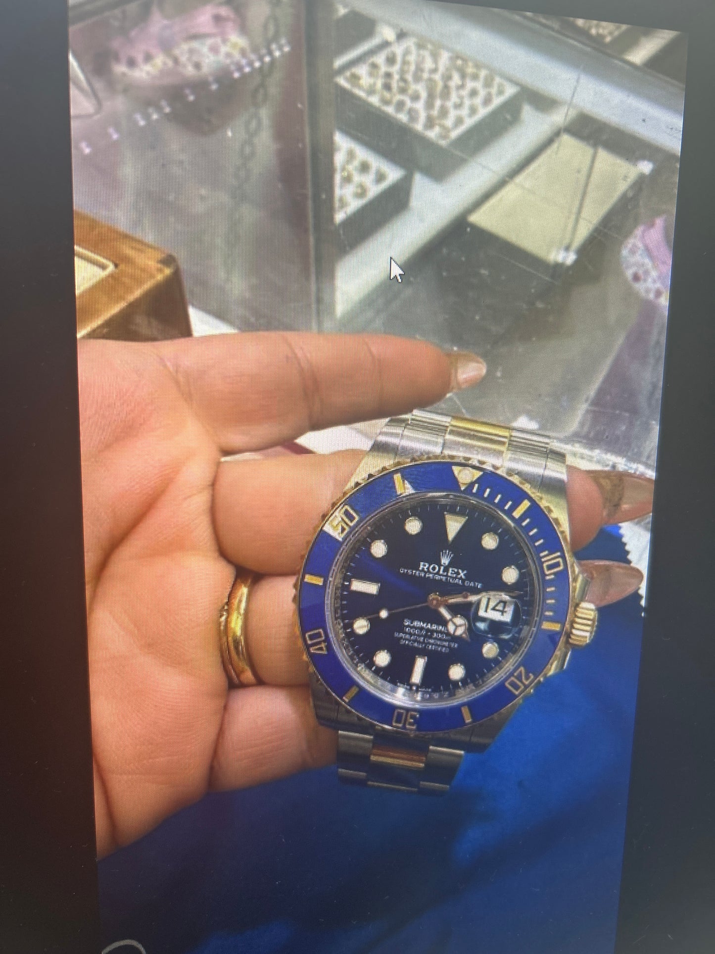 Rolex Submarino Two Tone