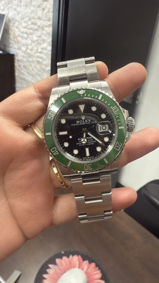 PART OF PAYMENT ROLEX STARBUCKS