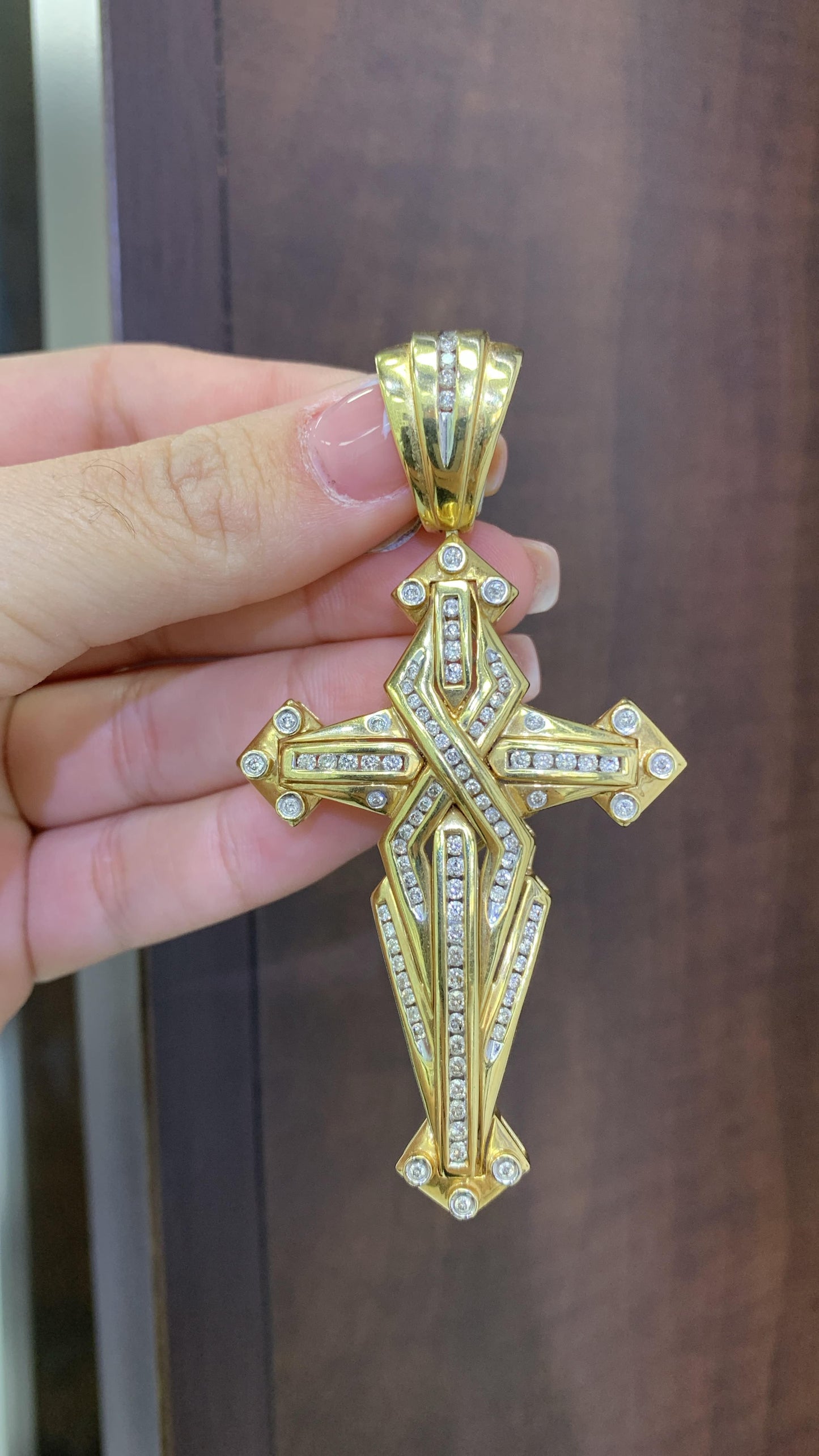 CHARM CRUZ 14KT