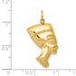 14k Nefertiti Charm