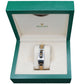 ROLEX WIMBLEDON TWO TONE SILVER FACE ROMANX - 116333