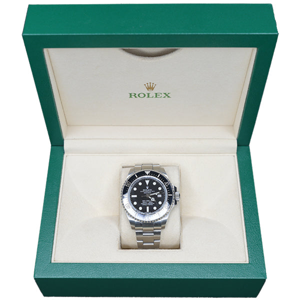 ROLEX SEA-DWELLER SILVER BLACK FACE - 116660