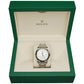 ROLEX DATEJUST SILVER WHITE FACE - 116300