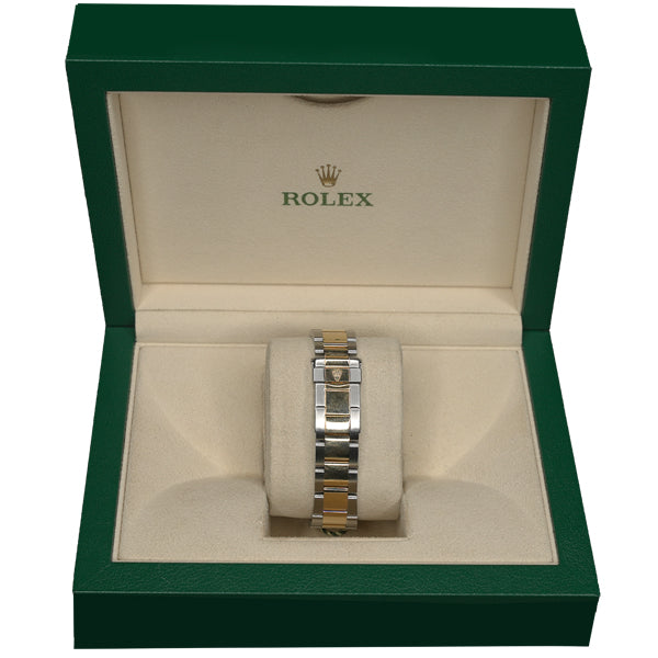 ROLEX YACHTMASTER TWO TONE WHITE FACE