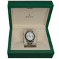 ROLEX DATEJUST SILVER PEARL FACE ROMANX