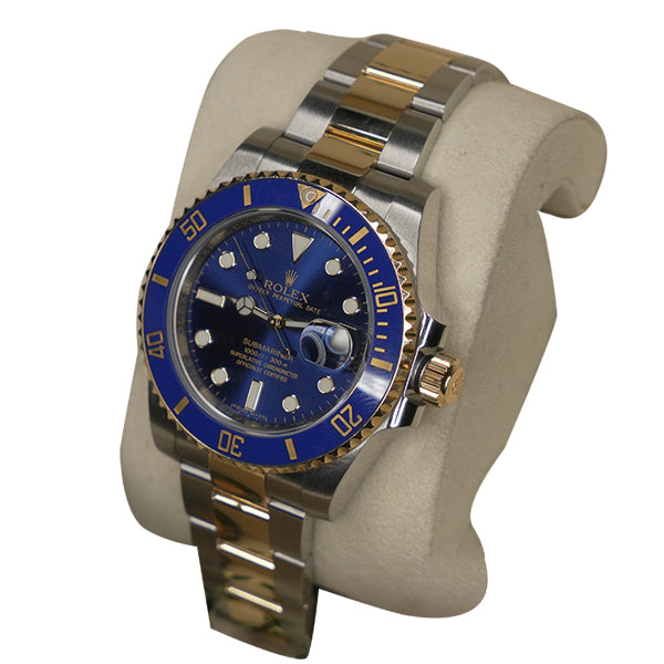 ROLEX SUBMARINER TWO TONE BLUE FACE