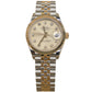 ROLEX DATEJUST TWO TONE BEIGE FACE STONE - 278273