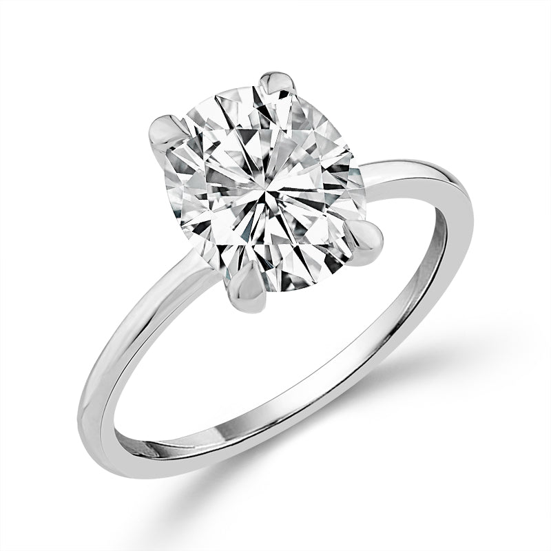 Diamond Solitaire Ring 2 ct tw 14k Yellow Gold