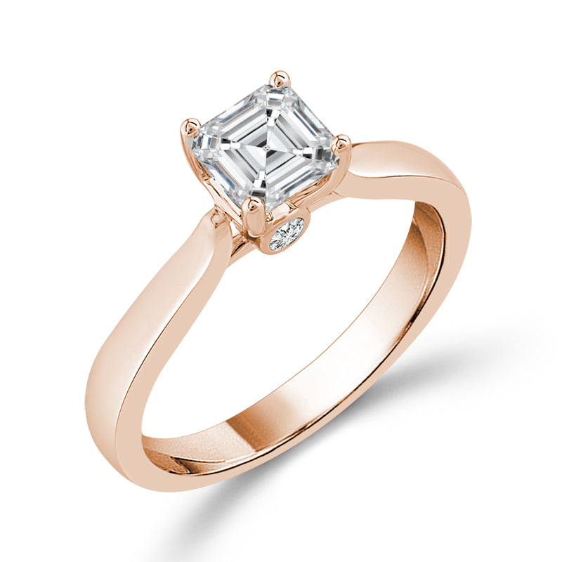 Diamond Solitaire Ring 1 ct tw 14k White Gold