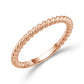 Tracer Band 14k White Gold 14k Yellow Gold+14k Rose Gold