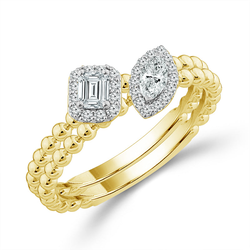 Diamond Band 0.40 ct tw 14k Yellow Gold