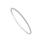 Diamond Bangle 7.25 ct tw 14k White Gold