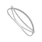 Diamond Bangle 1.00 ct tw 14k White Gold