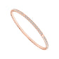 Diamond Bangle 1.50 ct tw 14k White Gold