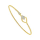 Diamond Bangle 0.20 ct tw 14k Yellow Gold