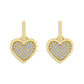 Diamond Fashion Earrings 0.33 ct tw 10k Yellow Gold