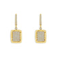 Diamond Fashion Earrings 0.40 ct tw 10k Yellow Gold