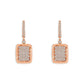 Diamond Fashion Earrings 0.40 ct tw 10k Yellow Gold