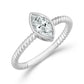 Diamond Solitaire Ring 0.50 ct tw 14k Yellow Gold