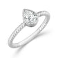 Diamond Solitaire Ring 0.50 ct tw 14k Yellow Gold