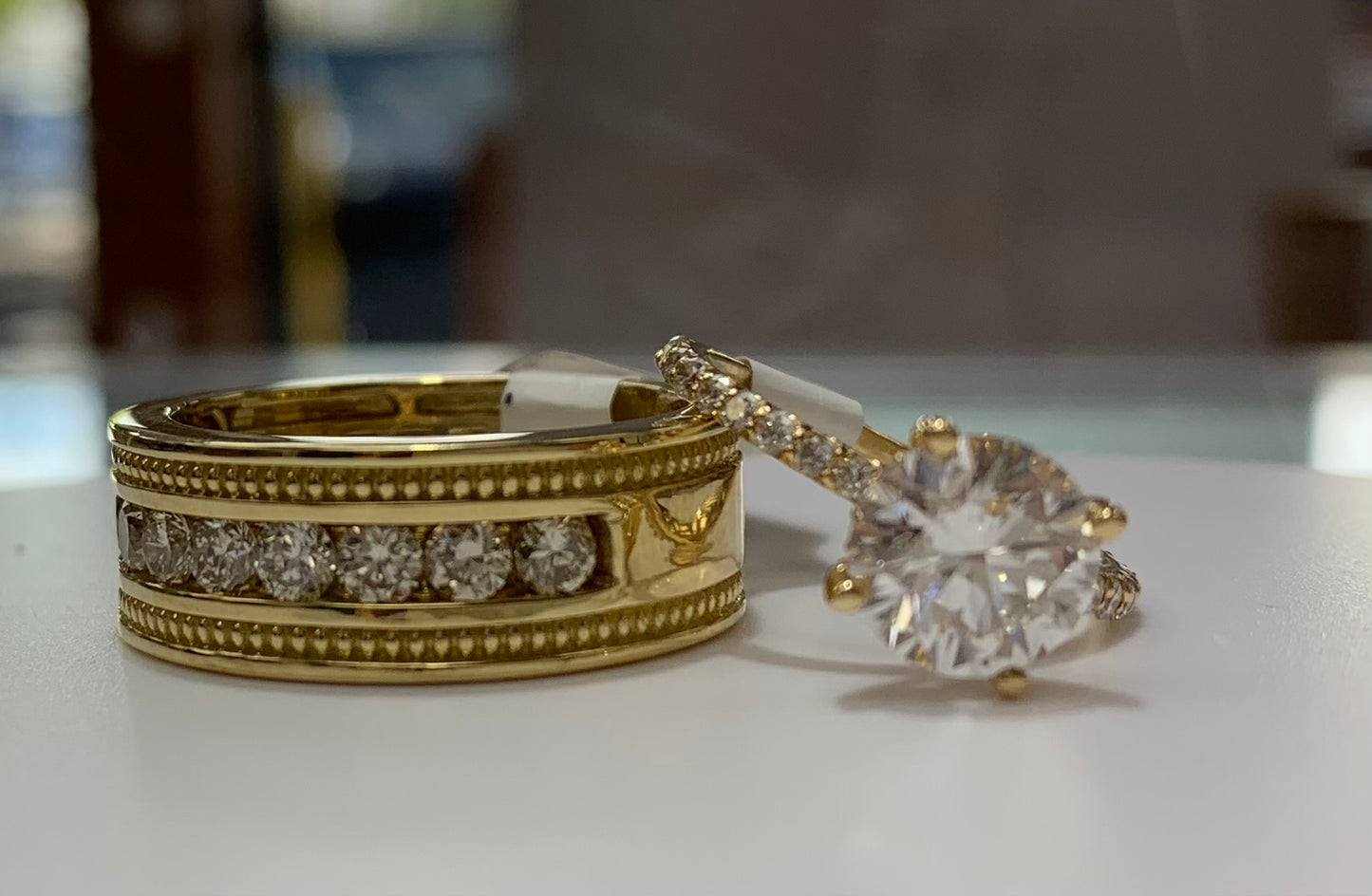 WEDDING RINGS SET