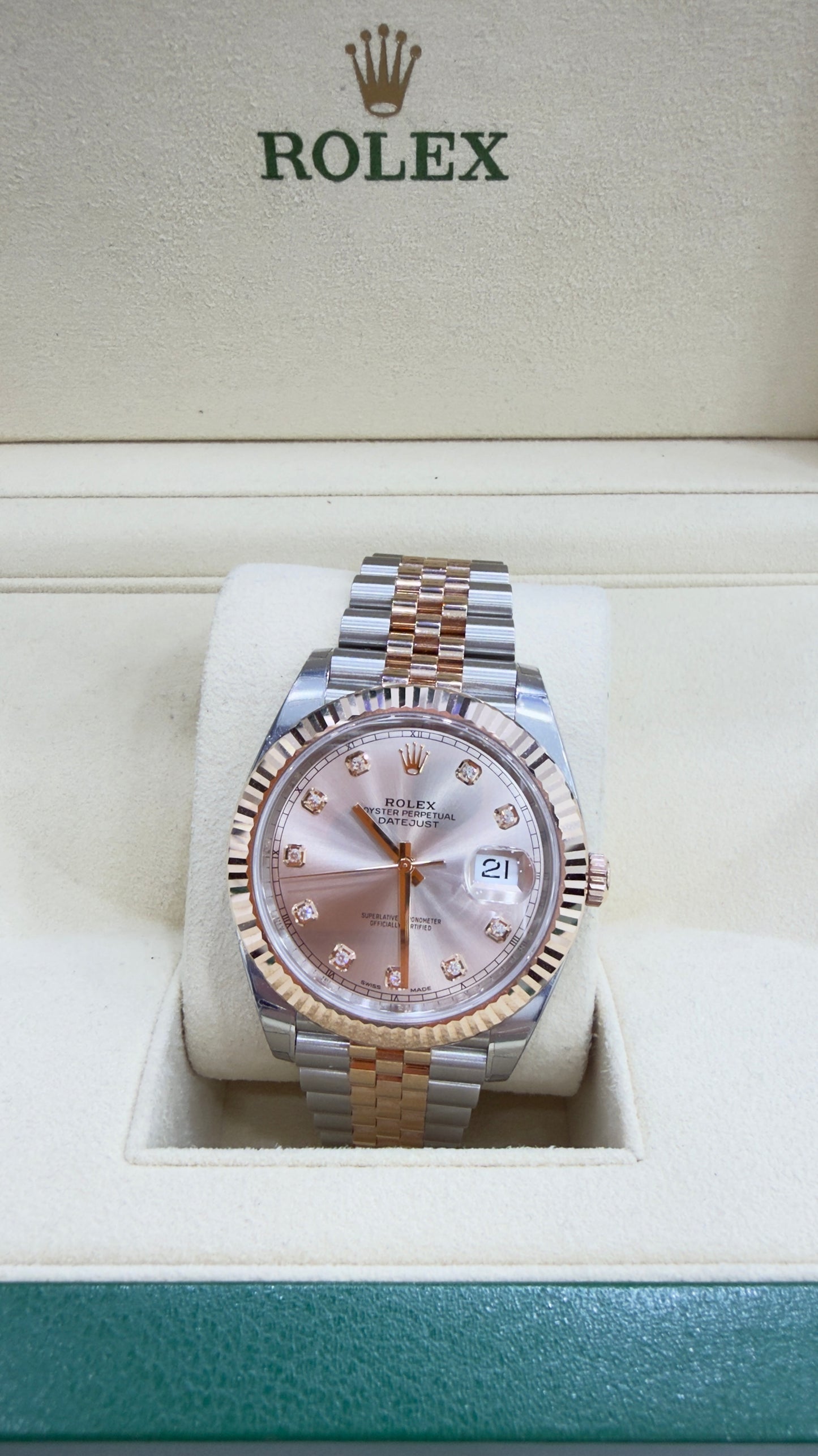 Rolex Datejust 2019 Parte de pago